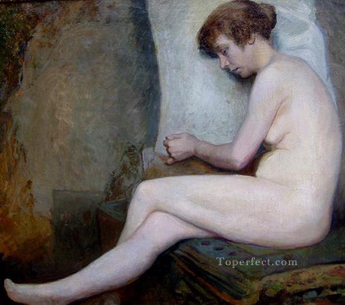 Susanne desnuda Jules Joseph Lefebvre Pintura al óleo